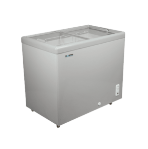 Flat Glass Top Freezer